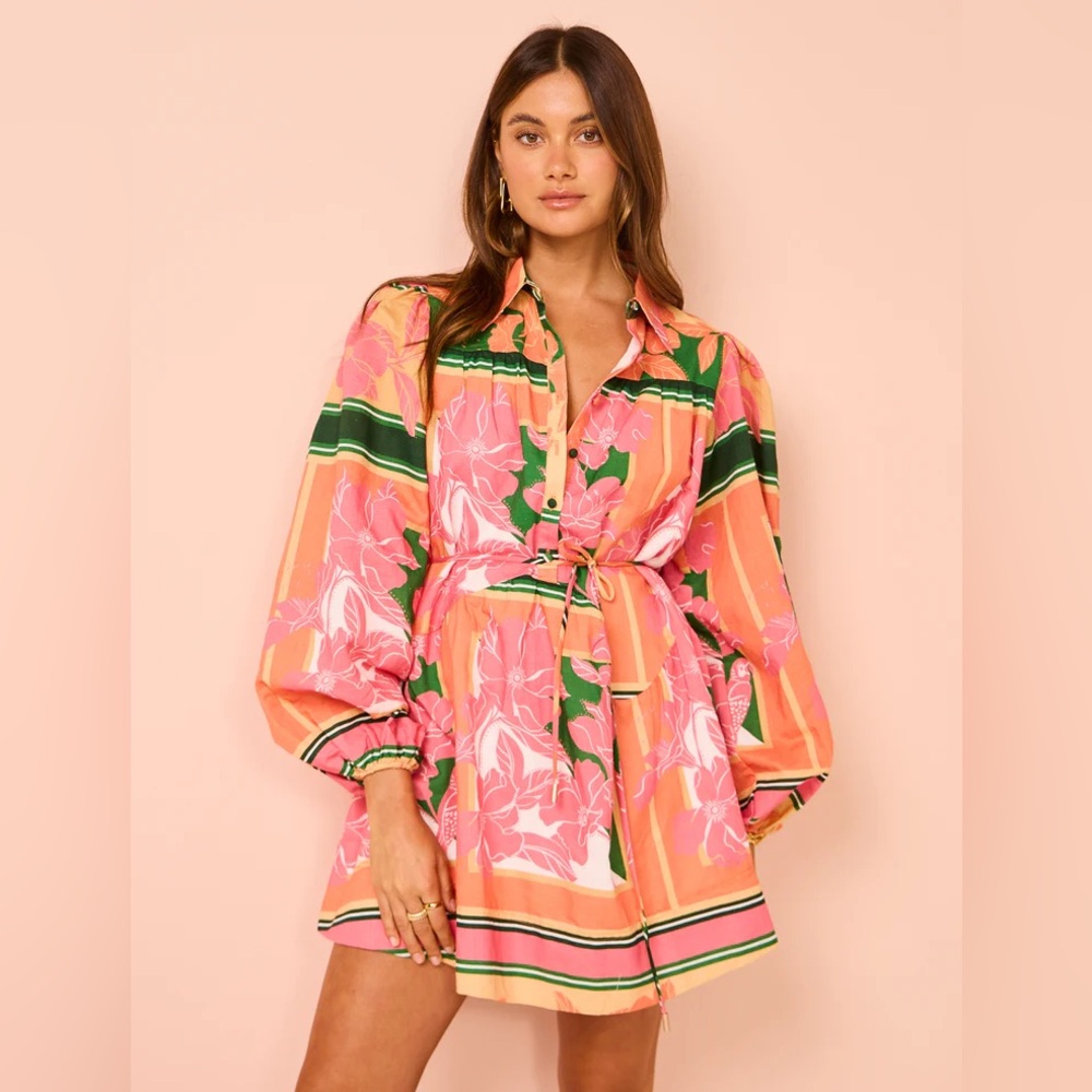 By Nicola Sail Away Mini Billow Sleeve